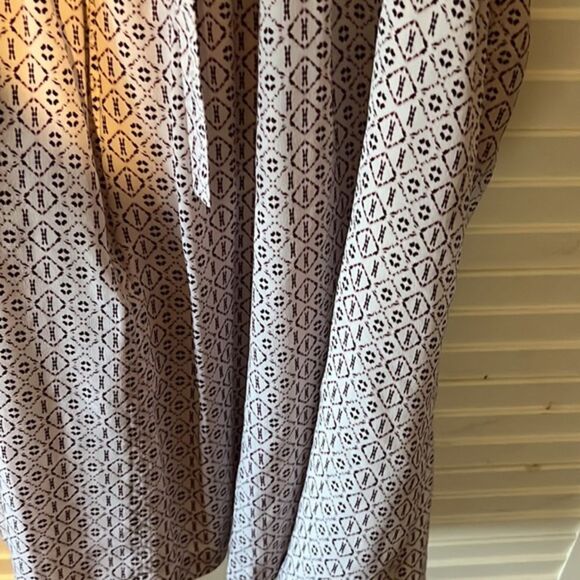 Madewell $150 Silk Convertible Halter Dress 2 Echo Grid G6487 - Picture 4 of 4